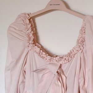 Selkie Pink Cotton Chabby Chic Dress 🎀